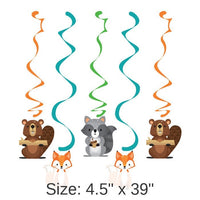30/Case Bulk Wild One Woodland Dizzy Danglers