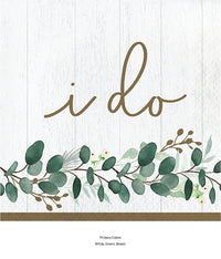 192/Case Bulk Eucalyptus I Do Luncheon Napkins