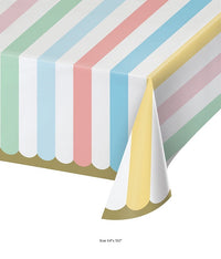 6/Case Bulk Pastel Celebrations Paper Table Covers