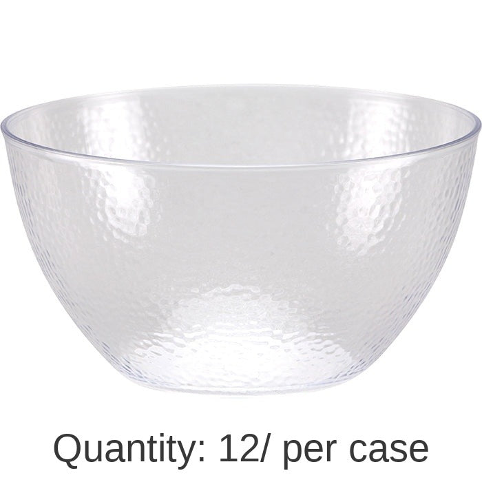 12/Case Bulk Clear Pebble 30 oz Plastic Bowls