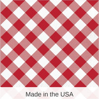 192/Case Bulk Classic Gingham Luncheon Napkin