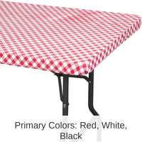12/Case Bulk Red and White Gingham 30