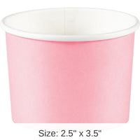 96/Case Bulk Classic Pink Treat Cups