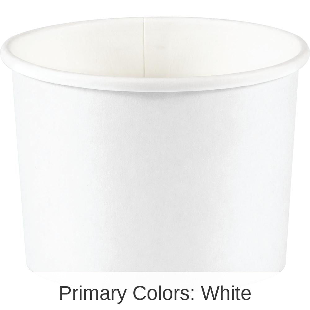 96/Case Bulk White Treat Cups