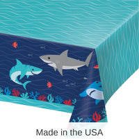 6/Case Bulk Shark Party Paper Table Covers