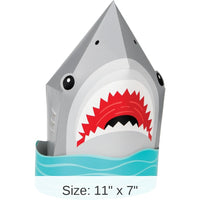 6/Case Bulk Shark Party Centerpieces