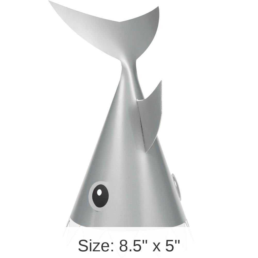 48/Case Bulk Shark Party Hats