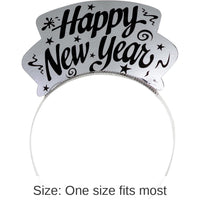 72/Case Bulk Silver and Gold New Year Tiaras
