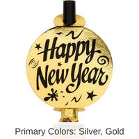 72/Case Bulk Silver and Gold Foil Party Blowers