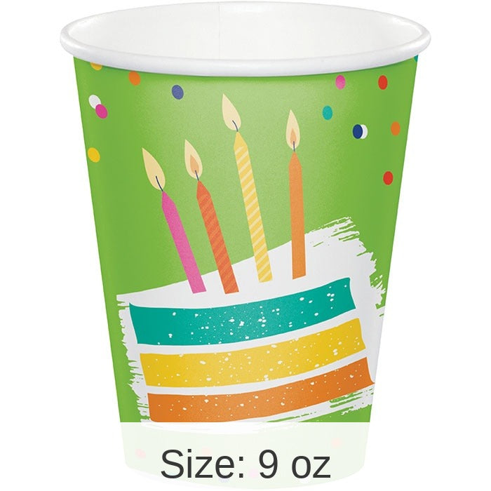 96/Case Bulk Festive Cake Paper Cups