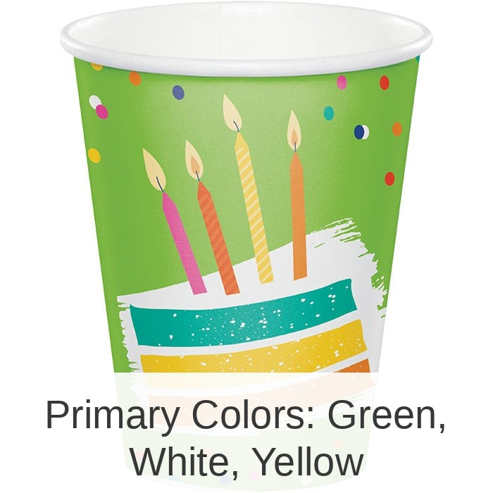 96/Case Bulk Festive Cake Paper Cups