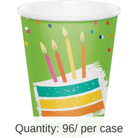 96/Case Bulk Festive Cake Paper Cups