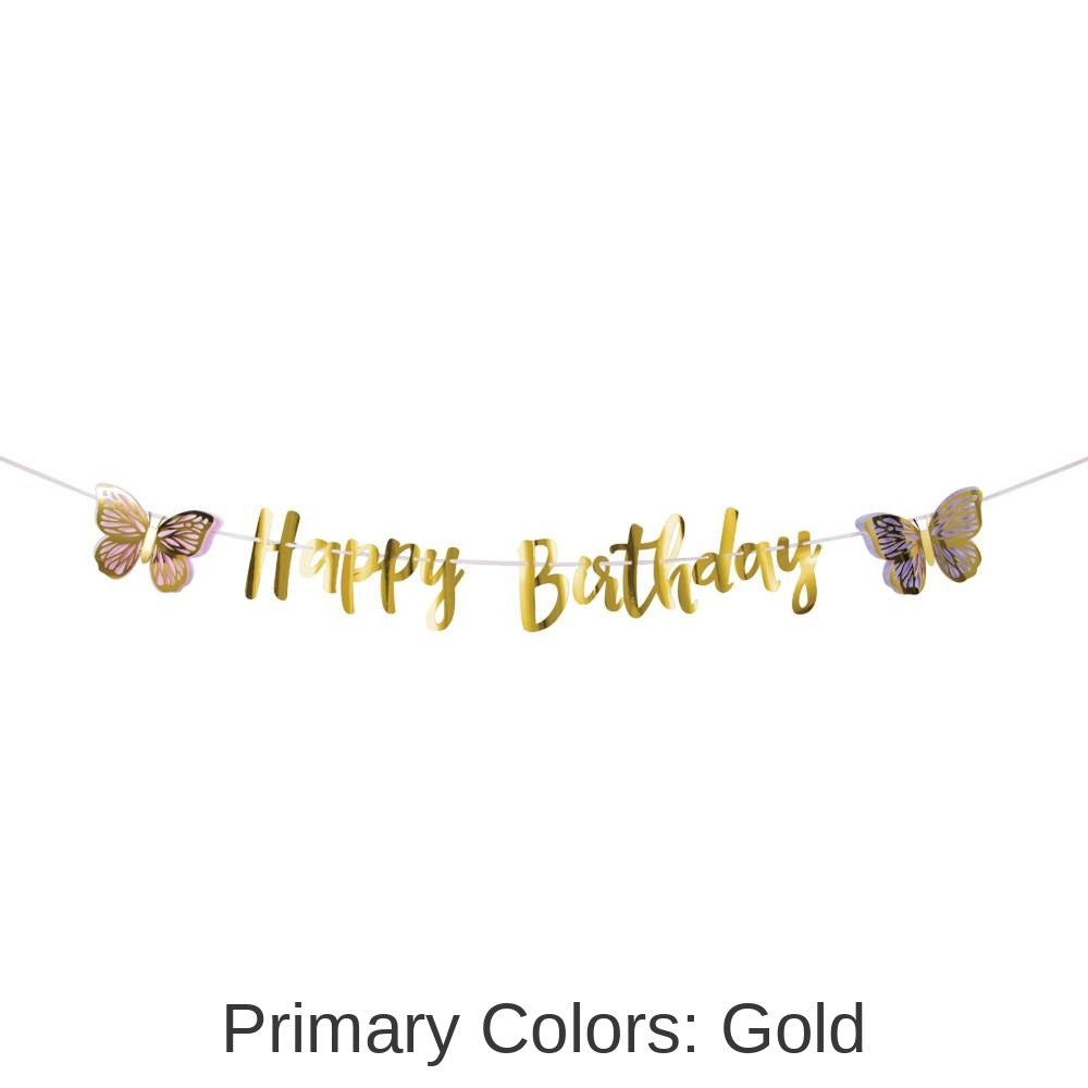 12/Case Bulk Butterfly Shimmer Banners