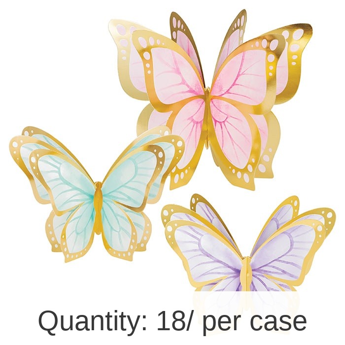 18/Case Bulk Butterfly Shimmer Centerpieces