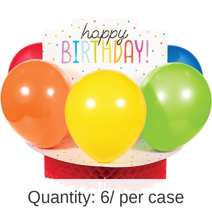 6/Case Bulk Balloon Bash Centerpieces
