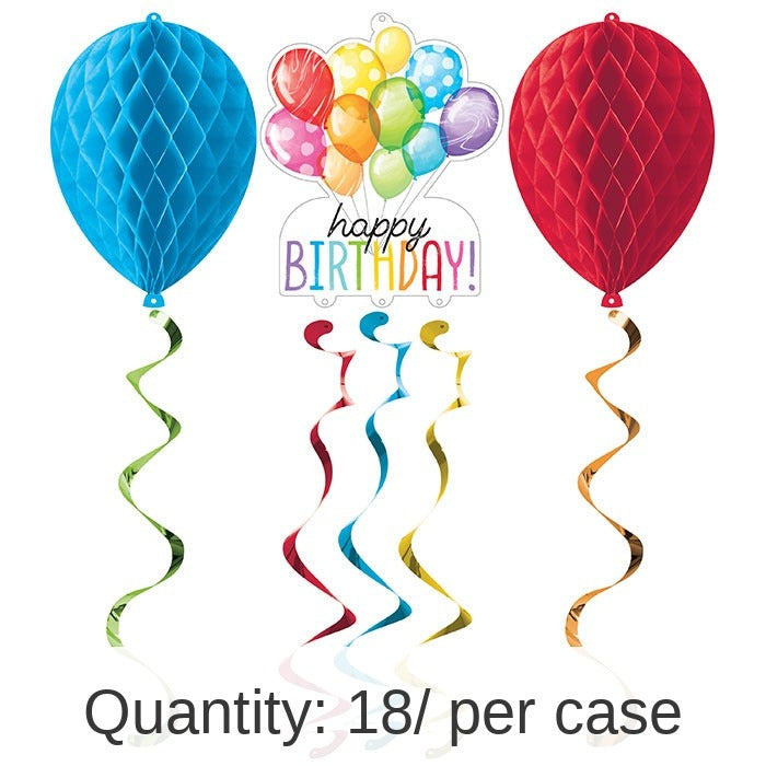 18/Case Bulk Balloon Bash Dizzy Danglers