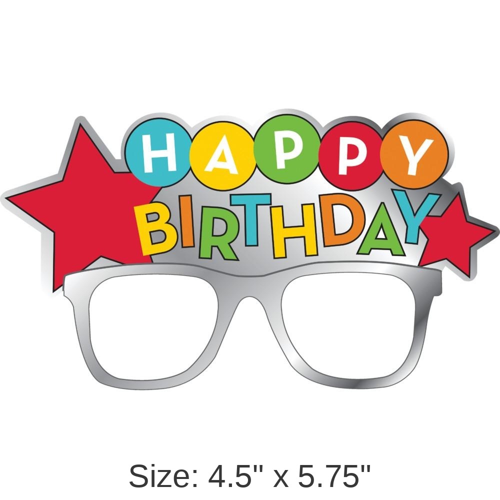 12/Case Bulk It's My Birthday Party Favor Eyeglasses