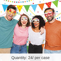 24/Case Bulk Happy Birthday Paper Favor Eyeglasses