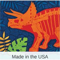 192/Case Bulk Dino Dig Beverage Napkins