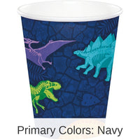 96/Case Bulk Dino Dig Paper Cups