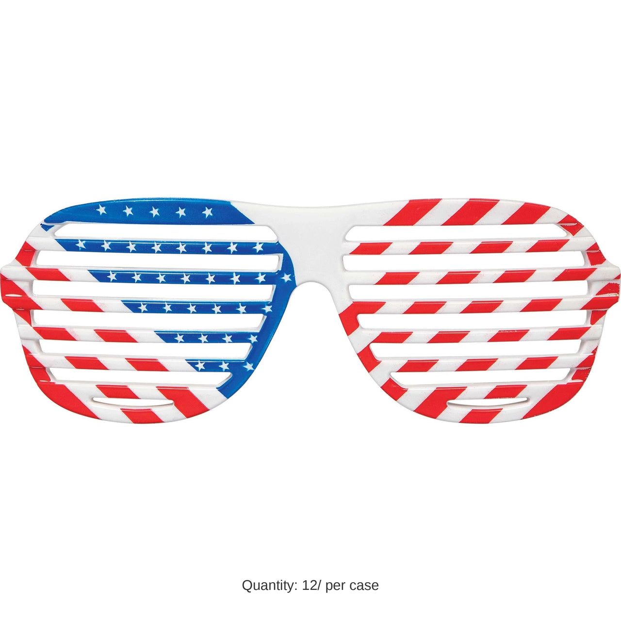 12/Case Bulk Patriotic Glasses Favor