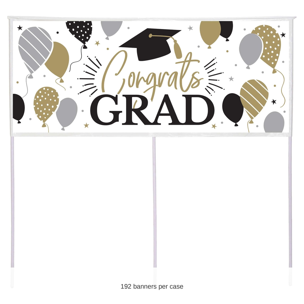 192/Case Bulk Congrats Grad Yard Banner