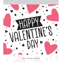 120/Case Bulk Happy Valentine's Day Sandwich Bag with Zipper