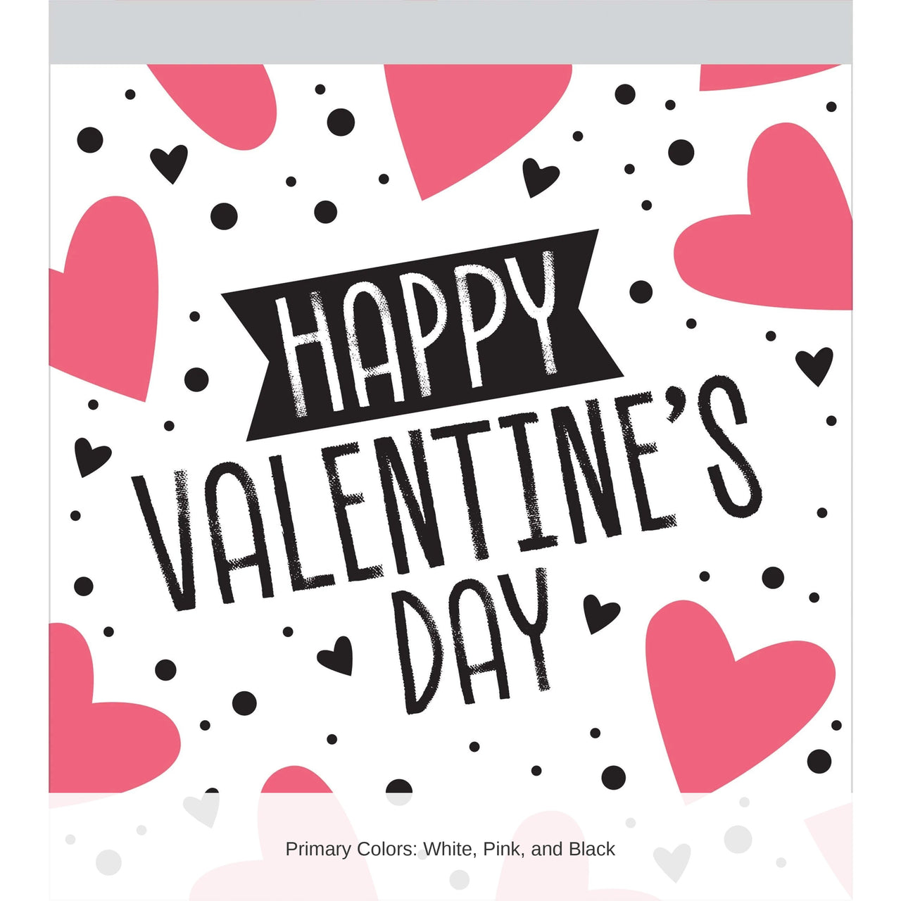 120/Case Bulk Happy Valentine's Day Sandwich Bag with Zipper