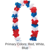 12/Case Bulk Patriotic Lei Favor