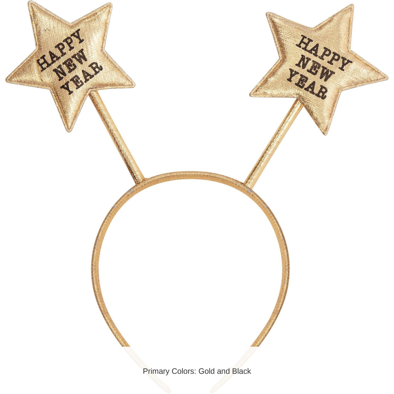 12/Case Bulk New Year's Plastic Headband w/ Boppers