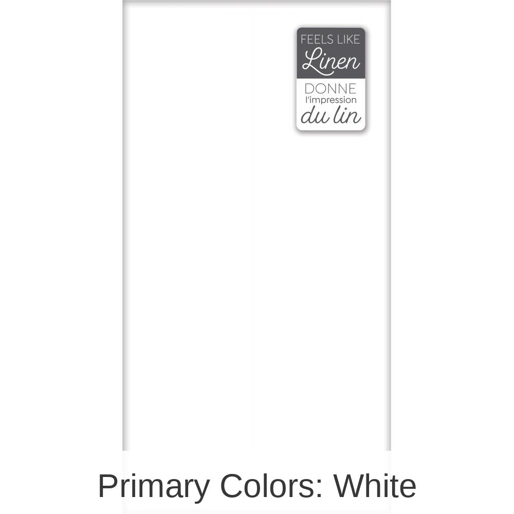 200/Case Bulk White Ultra Dinner Napkins 4" x 8"