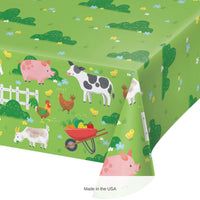 6/Case Bulk Farm Animals Tablecover, Paper 54