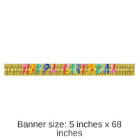 12/Case Bulk Birthday Confetti Happy Birthday Banner