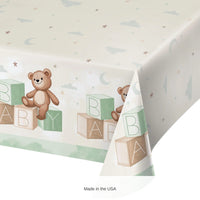 6/Case Bulk Teddy Bear Tablecover, Paper 54