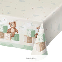 6/Case Bulk Teddy Bear Tablecover, Paper 54