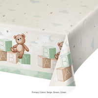 6/Case Bulk Teddy Bear Tablecover, Paper 54