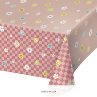 6/Case Bulk Flower Power Tablecover, Paper 54