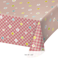 6/Case Bulk Flower Power Tablecover, Paper 54