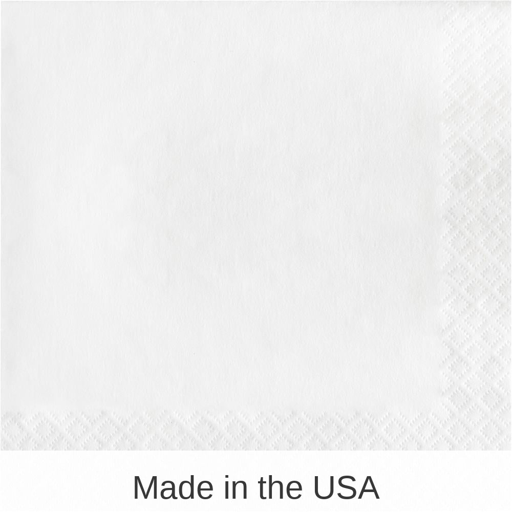 900/Case Bulk White 2 Ply Luncheon Napkins