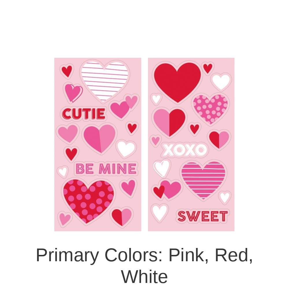 96/Case Bulk Valentines Day Stickers