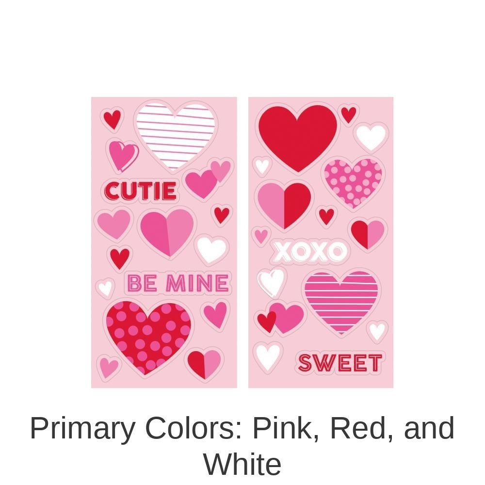 96/Case Bulk Valentines Day Stickers