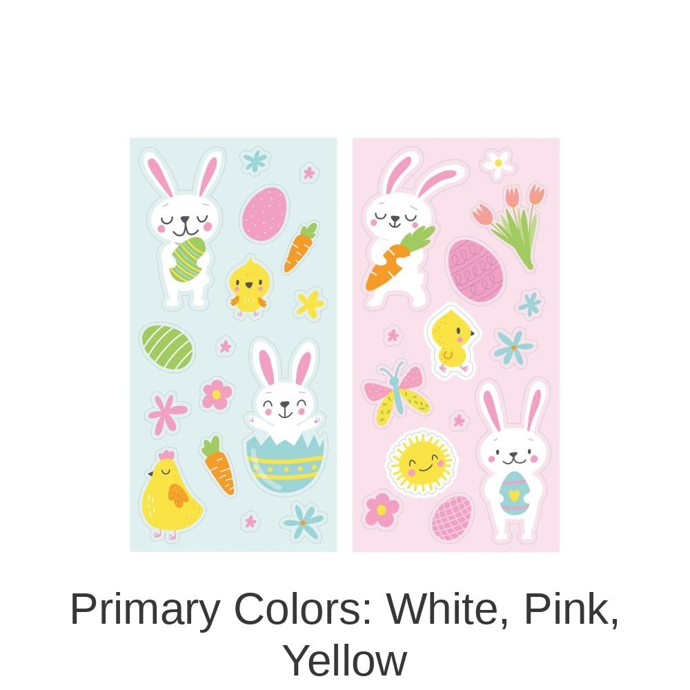 96/Case Bulk Easter Stickers
