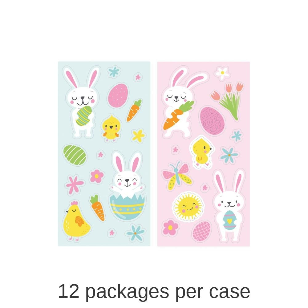 96/Case Bulk Easter Stickers