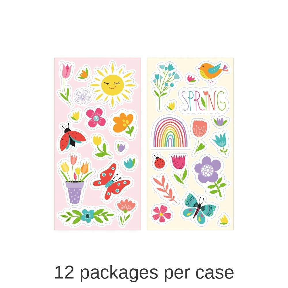 96/Case Bulk Spring Stickers