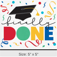 192/Case Bulk Grad Cap Toss 2 Ply 