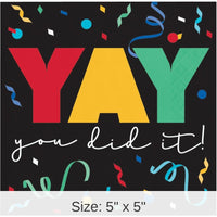 192/Case Bulk Grad Cap Toss 2 Ply 