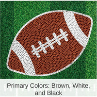 192/Case Bulk Tailgate Time Paper Beverage Napkin