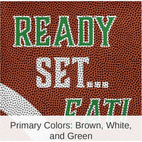 192/Case Bulk Tailgate Time Paper Beverage Napkin