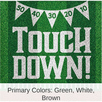 192/Case Bulk Tailgate Time Paper Beverage Napkin