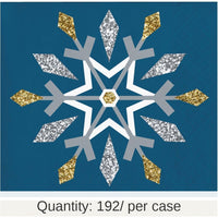 192/Case Bulk Whimsical Winter Paper Beverage Napkin
